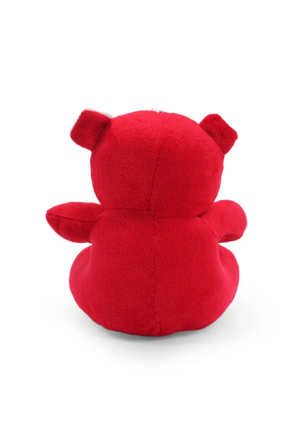 Mini Teddy Bear Soft Toy - Red