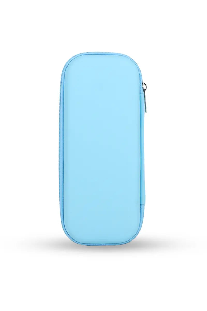 Dinosaur Printed EVA Pencil Case - Sky Blue