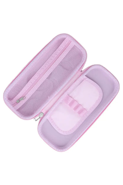 Fantasy Land Unicorn Printed EVA Pencil Pouch - Baby Pink