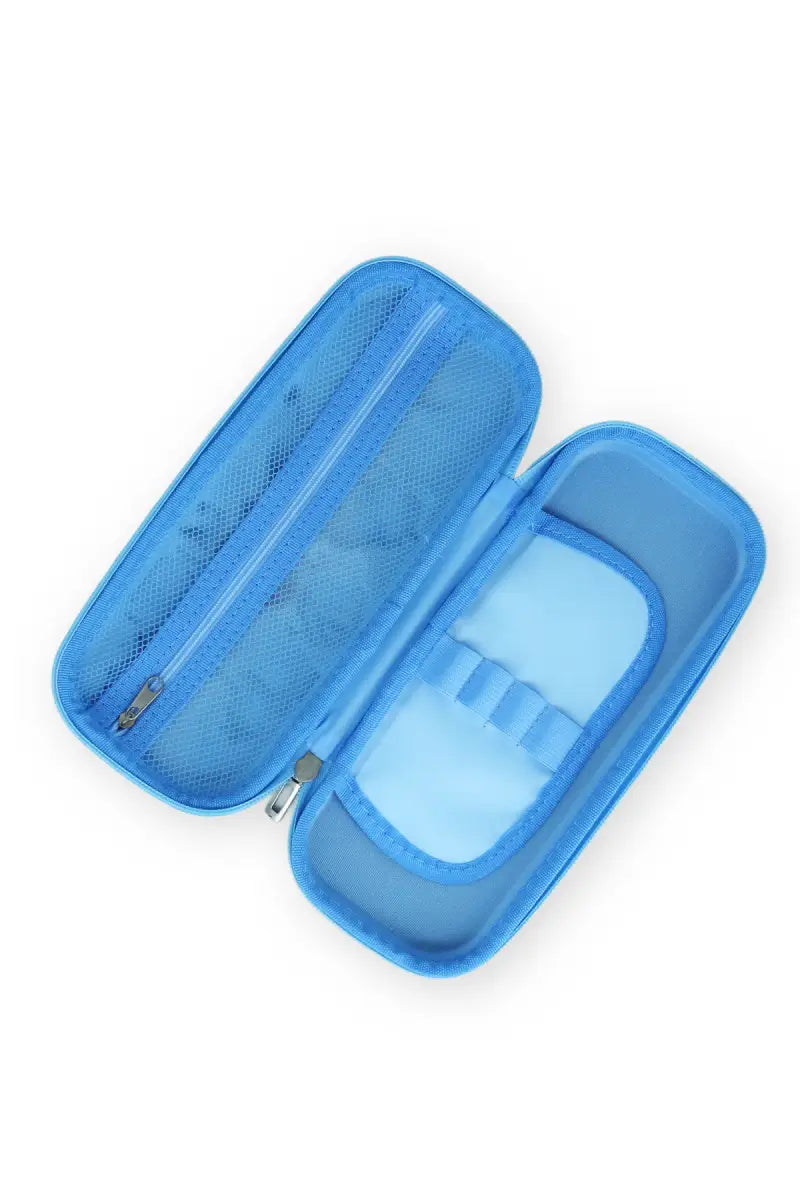 Kingo Box Animal Themed Pencil Pouch (Sky Blue)