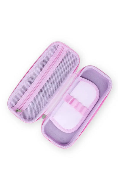 Kingo Box Animal Themed Pencil Pouch (Pink)