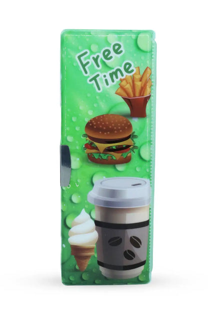 3D Cooldrink Printed Pencil Box (Green)