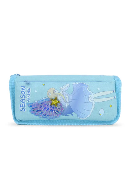 Angel Designed EVA Pencil Pouch (Sky Blue)