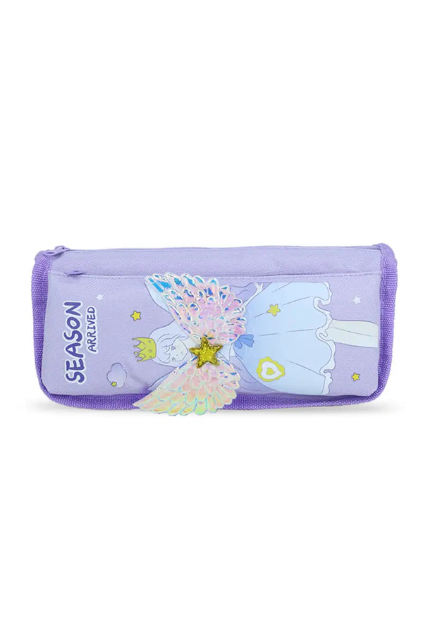 Angel Designed EVA Pencil Pouch (Lavender)