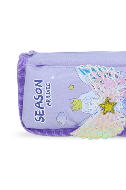 Angel Designed EVA Pencil Pouch (Lavender)