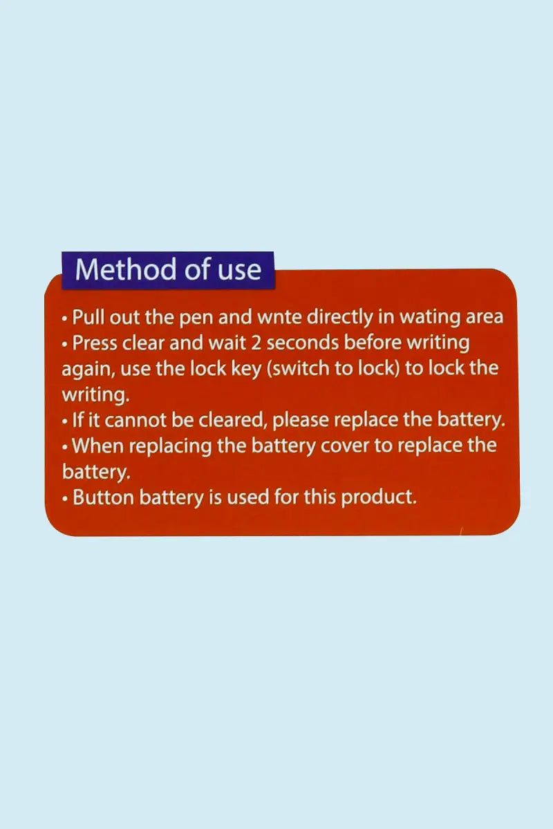 12 Inch LCD Writing Tablet (Black)