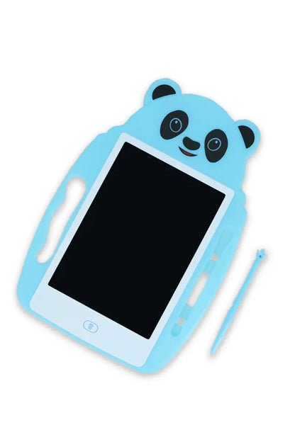 Panda Designed 9 Inch LCD Writing Tablet for Kids (Blue)
