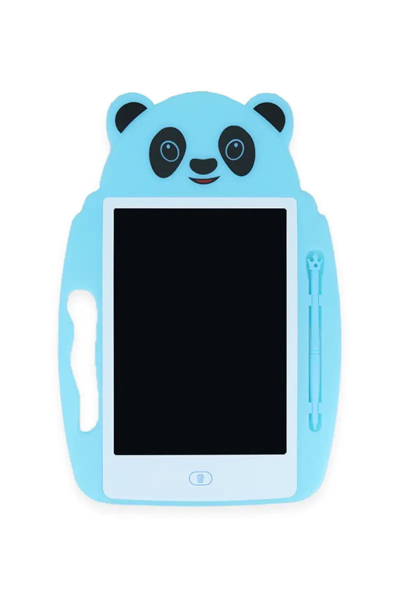 Panda Designed 9 Inch LCD Writing Tablet for Kids (Blue)