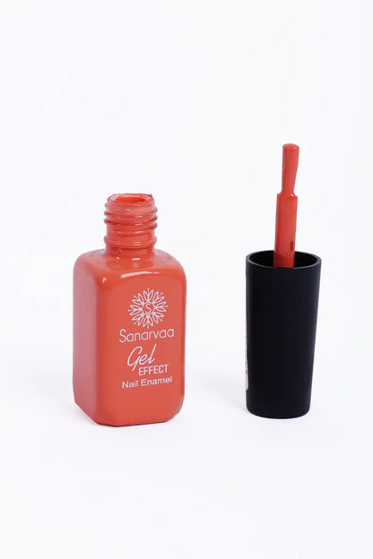 Sanarvaa Nail Polish (Light Orange) - 12ml