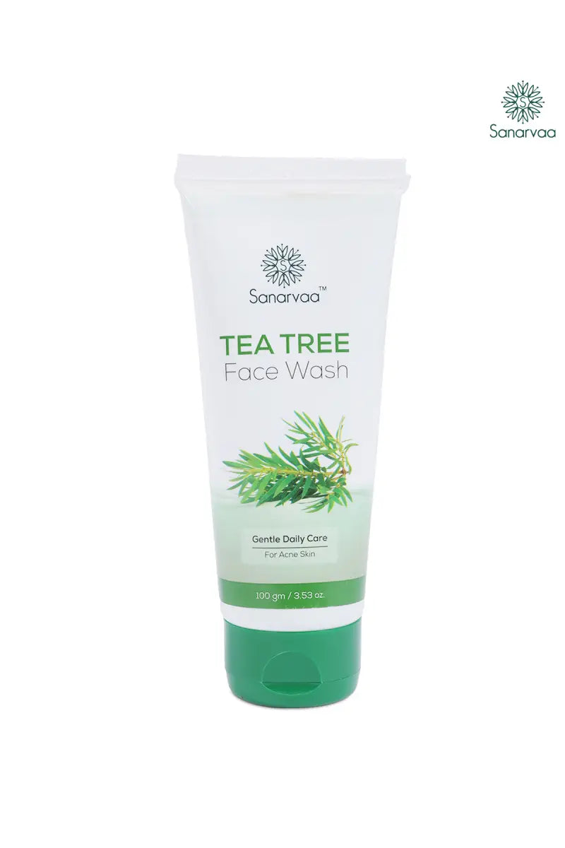Sanarvaa Tea Tree Face Wash - 100g