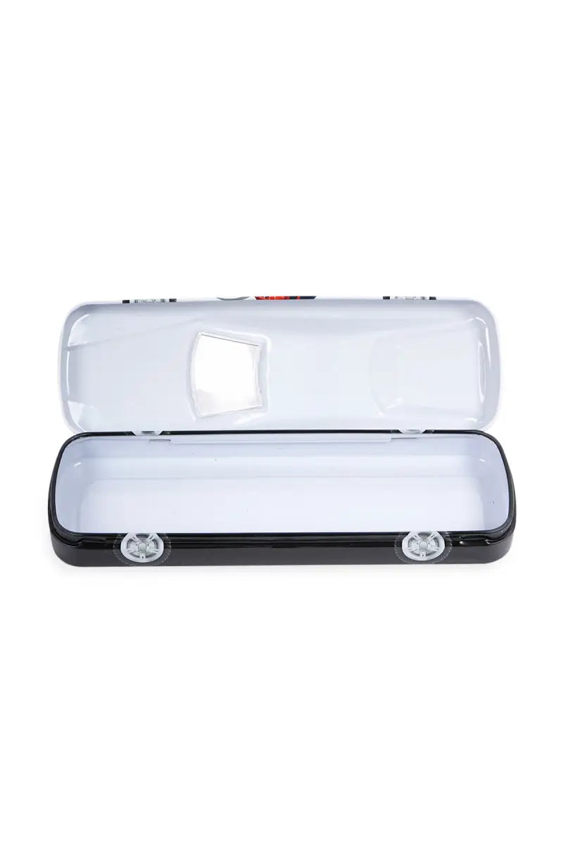 Cartoon Printed Car Shaped Pencil Box (Spider Man)