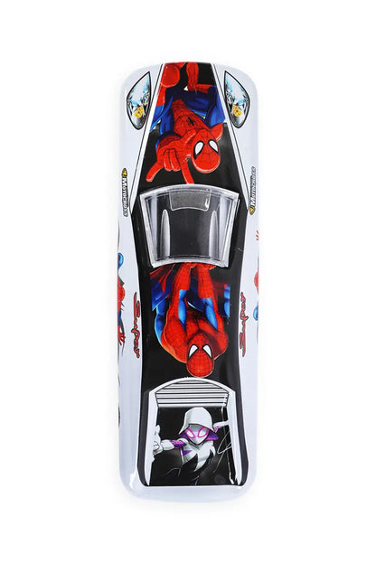 Cartoon Printed Car Shaped Pencil Box (Spider Man)