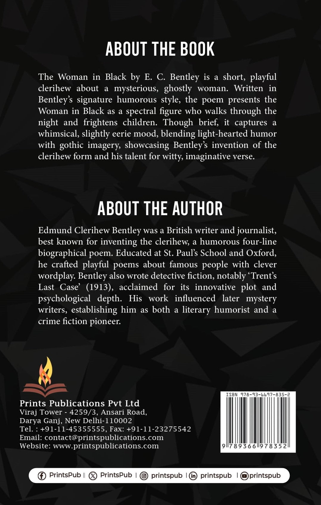 The Woman in Black Prints Publications