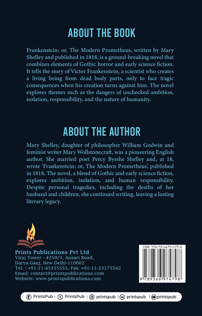 Frankenstein Prints Publications