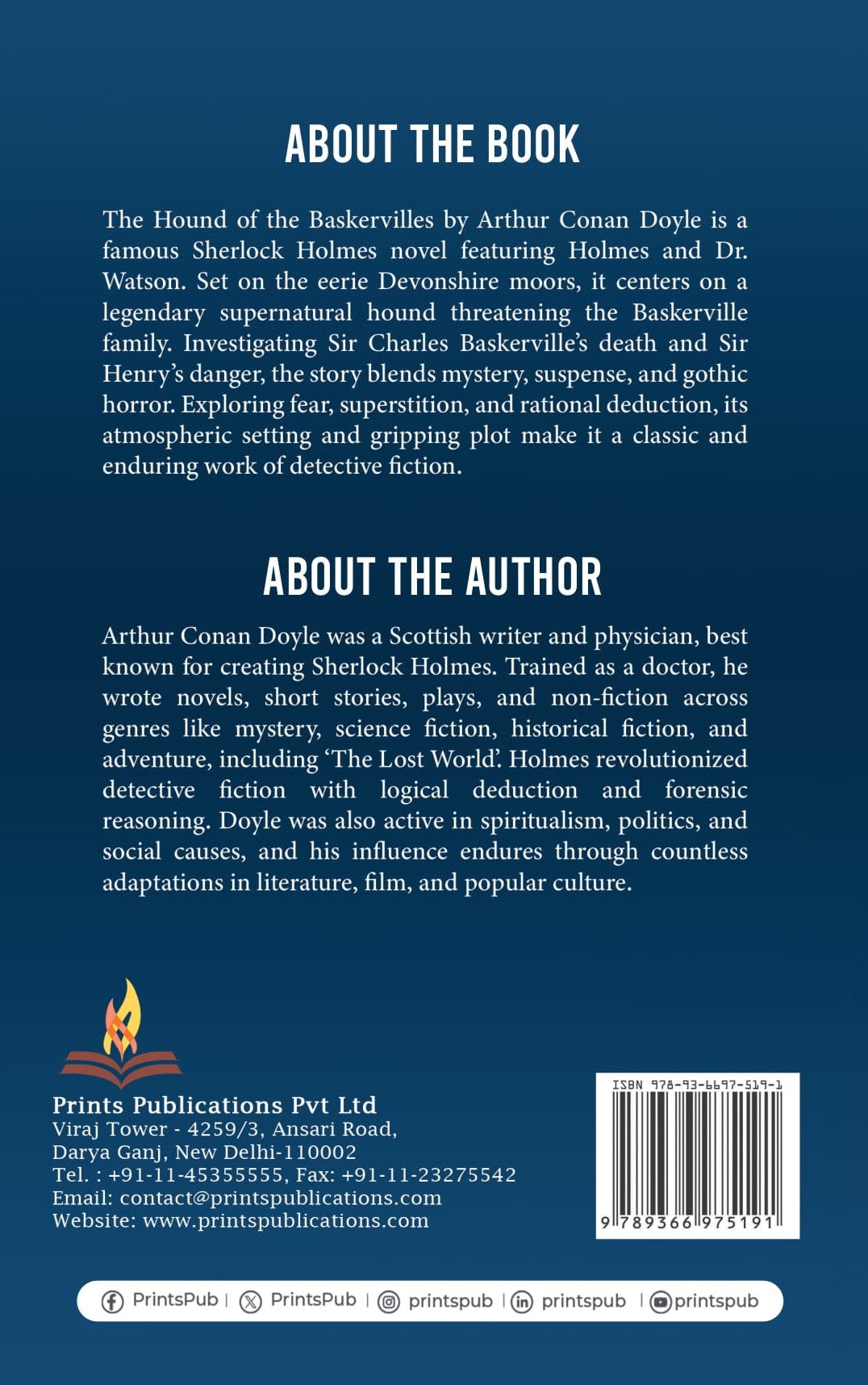 The Hound of the Baskervilles Prints Publications