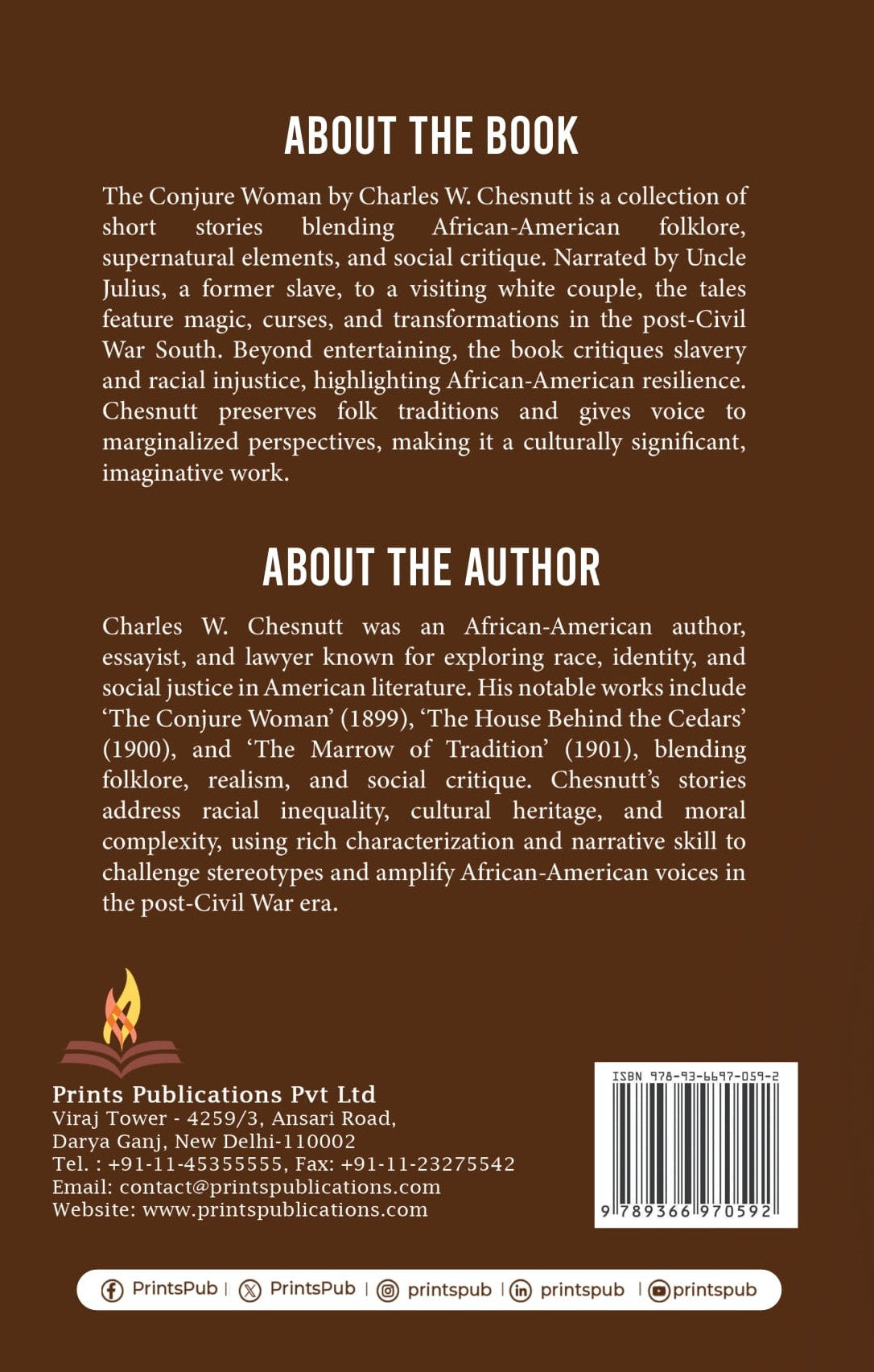 The Conjure Women Prints Publications