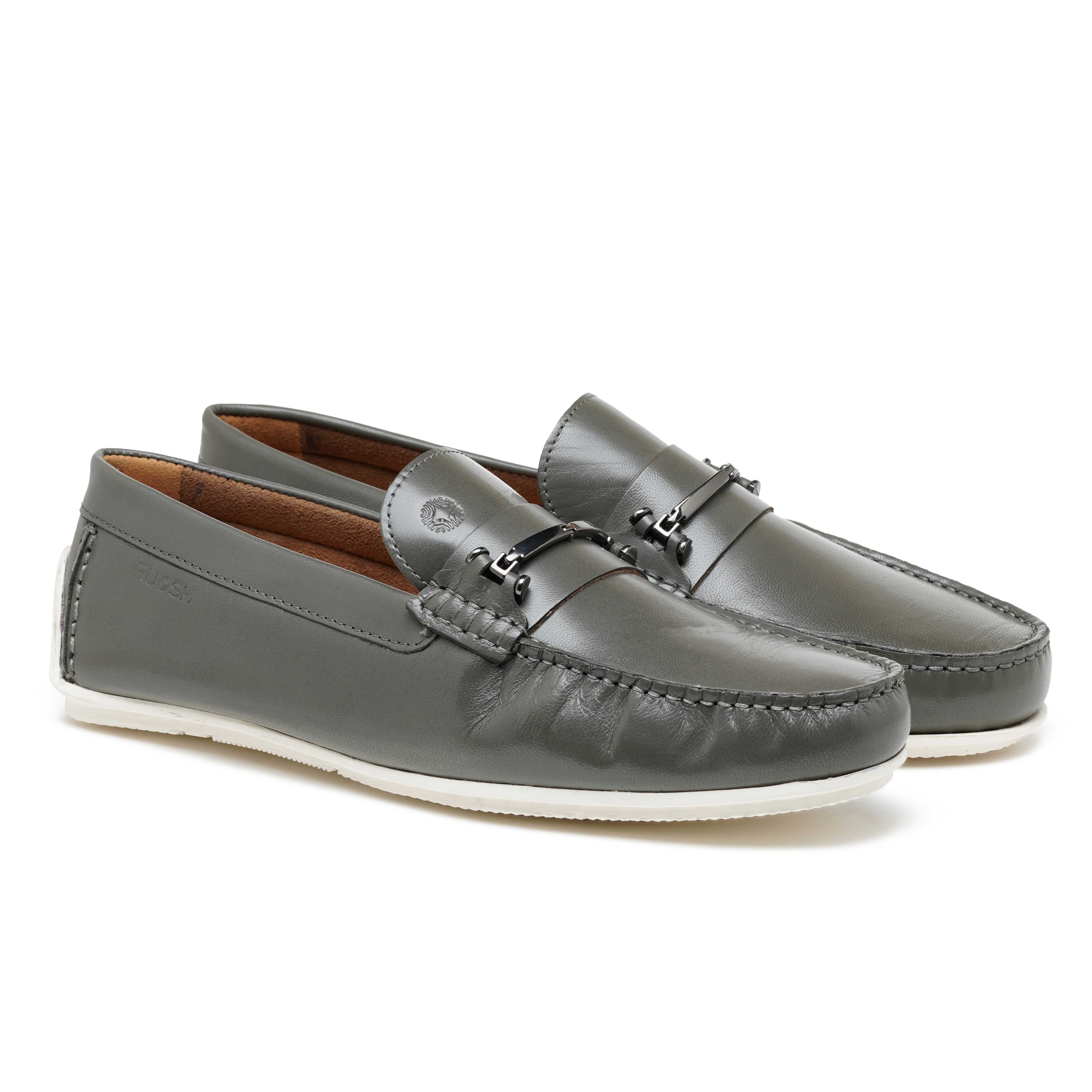 The Macau Ruosh Men Grey Casual Driver