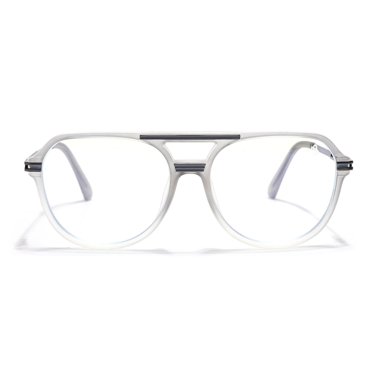 Eyejack Titex Matte Grey Wayfarer Eyeglasses for Men and Women - Style L265 - view 2