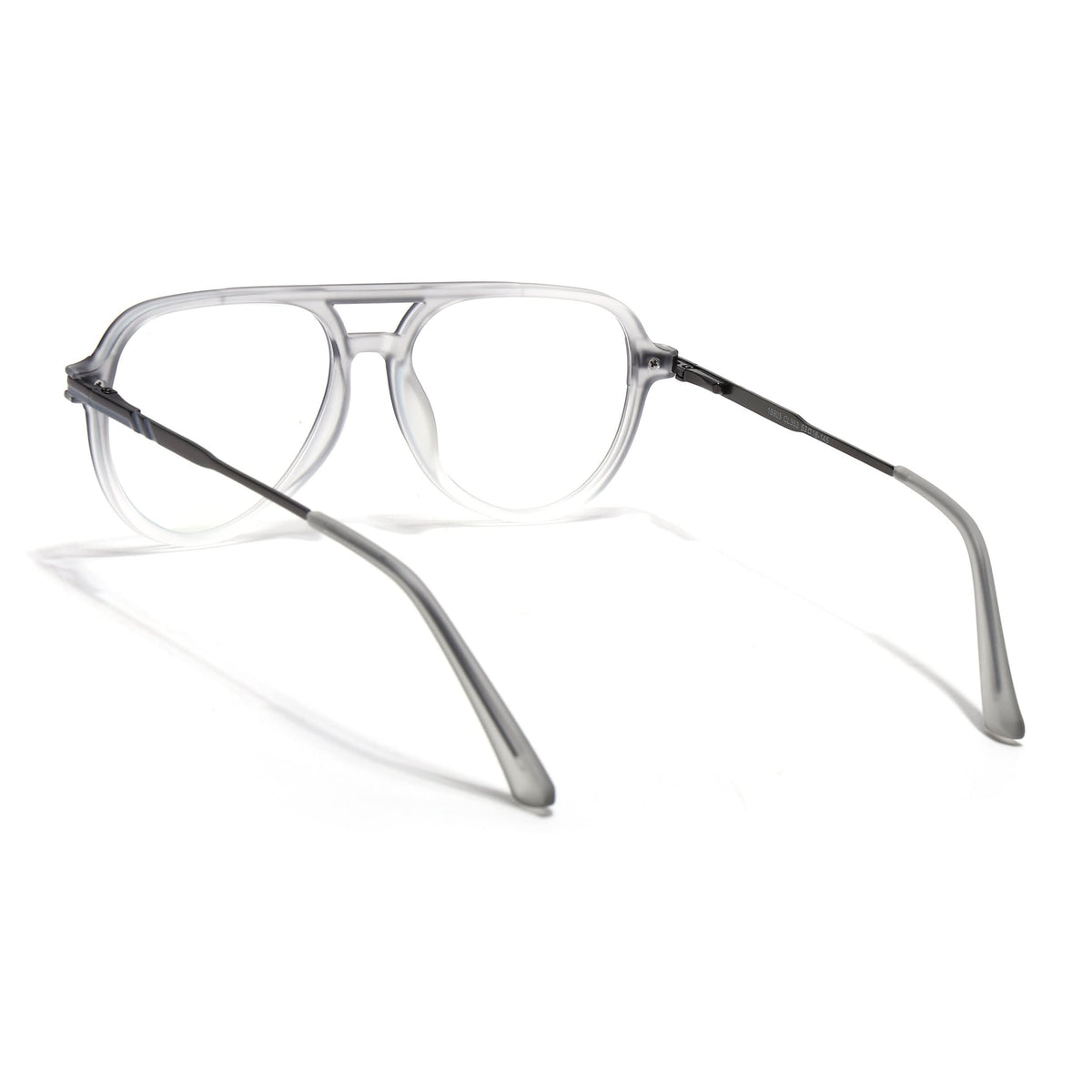 Eyejack Titex Matte Grey Wayfarer Eyeglasses for Men and Women - Style L353 - view 4