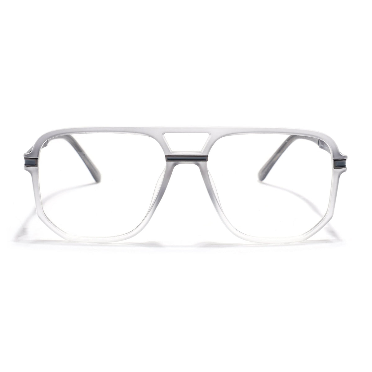 Eyejack Titex Matte Grey Wayfarer Eyeglasses for Men and Women - Style L275 - view 2