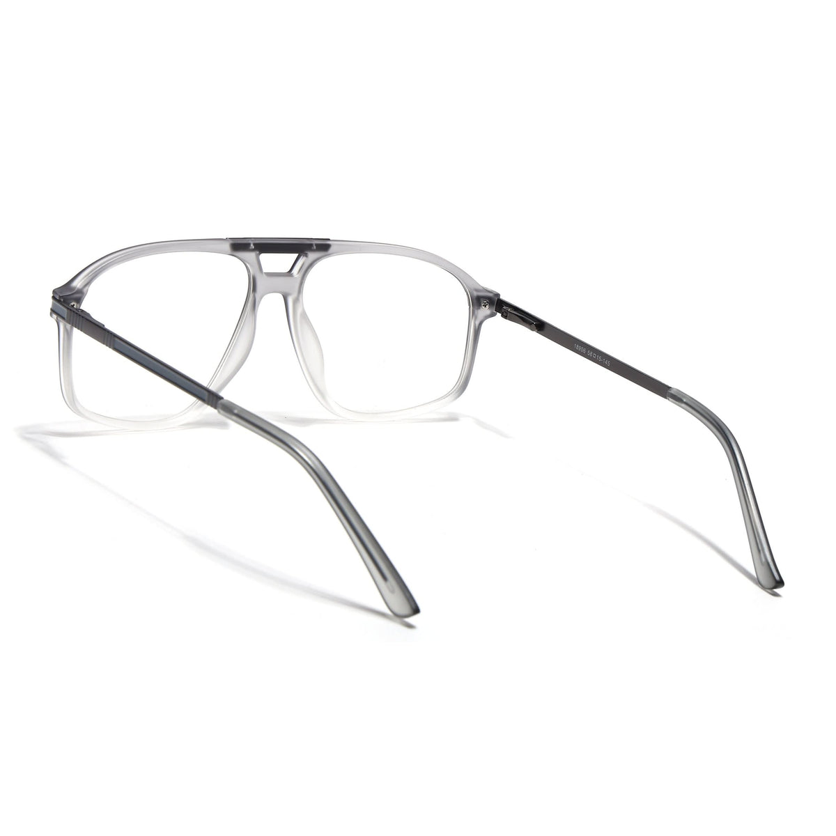 Eyejack Titex Matte Grey Aviator Eyeglasses for Men and Women - view 4