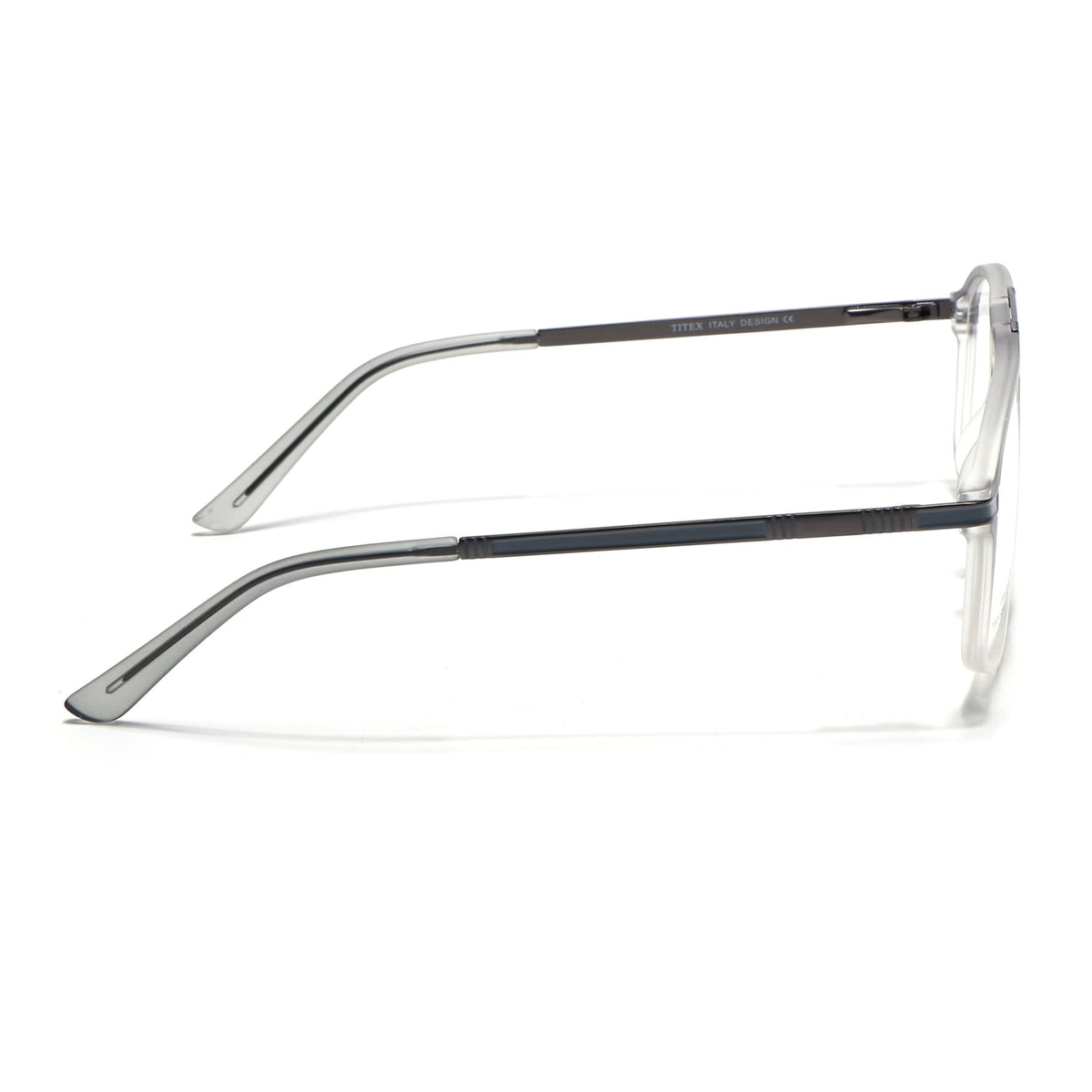 Eyejack Titex Matte Grey Aviator Eyeglasses for Men and Women - view 5