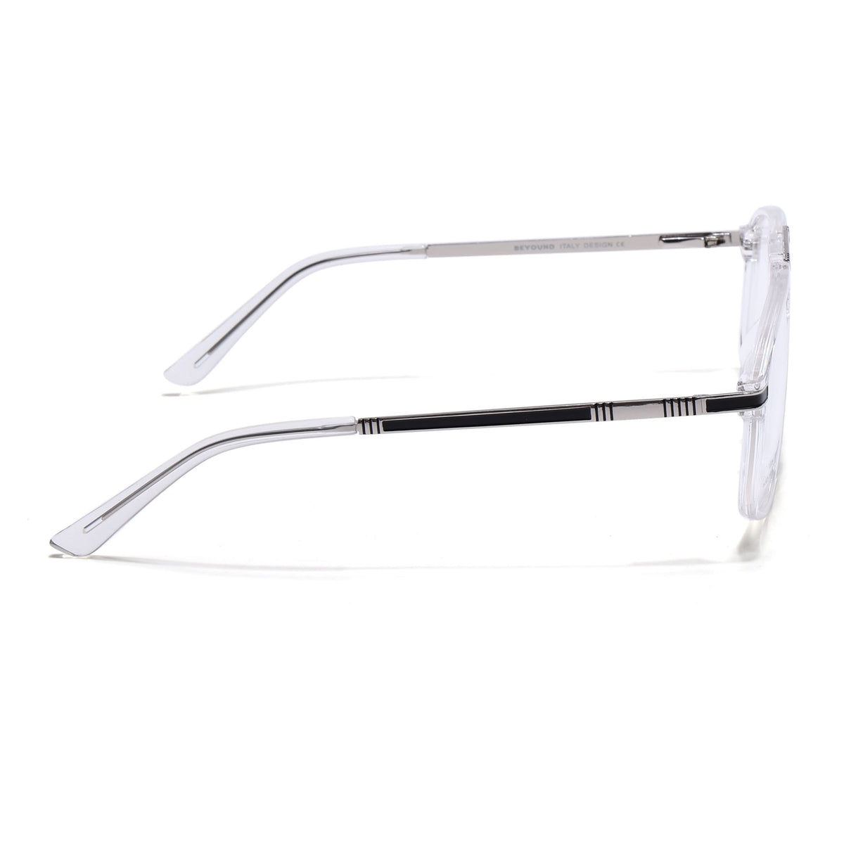 Eyejack Titex Transparent Aviator Eyeglasses for Men and Women - view 5
