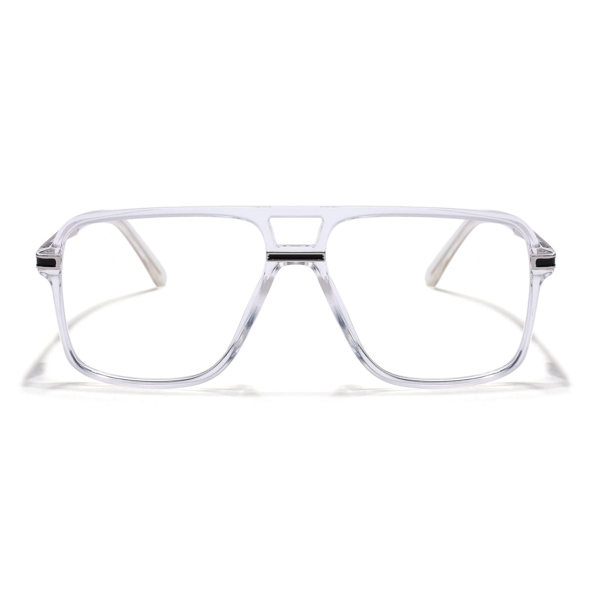 Eyejack Titex Transparent Wayfarer Eyeglasses for Men and Women - Style L320 - view 2
