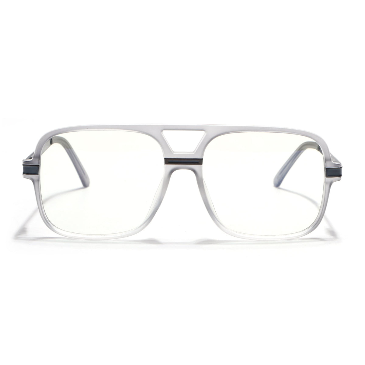 Eyejack Titex Matte Grey Wayfarer Eyeglasses for Men and Women - Style L330 - view 2