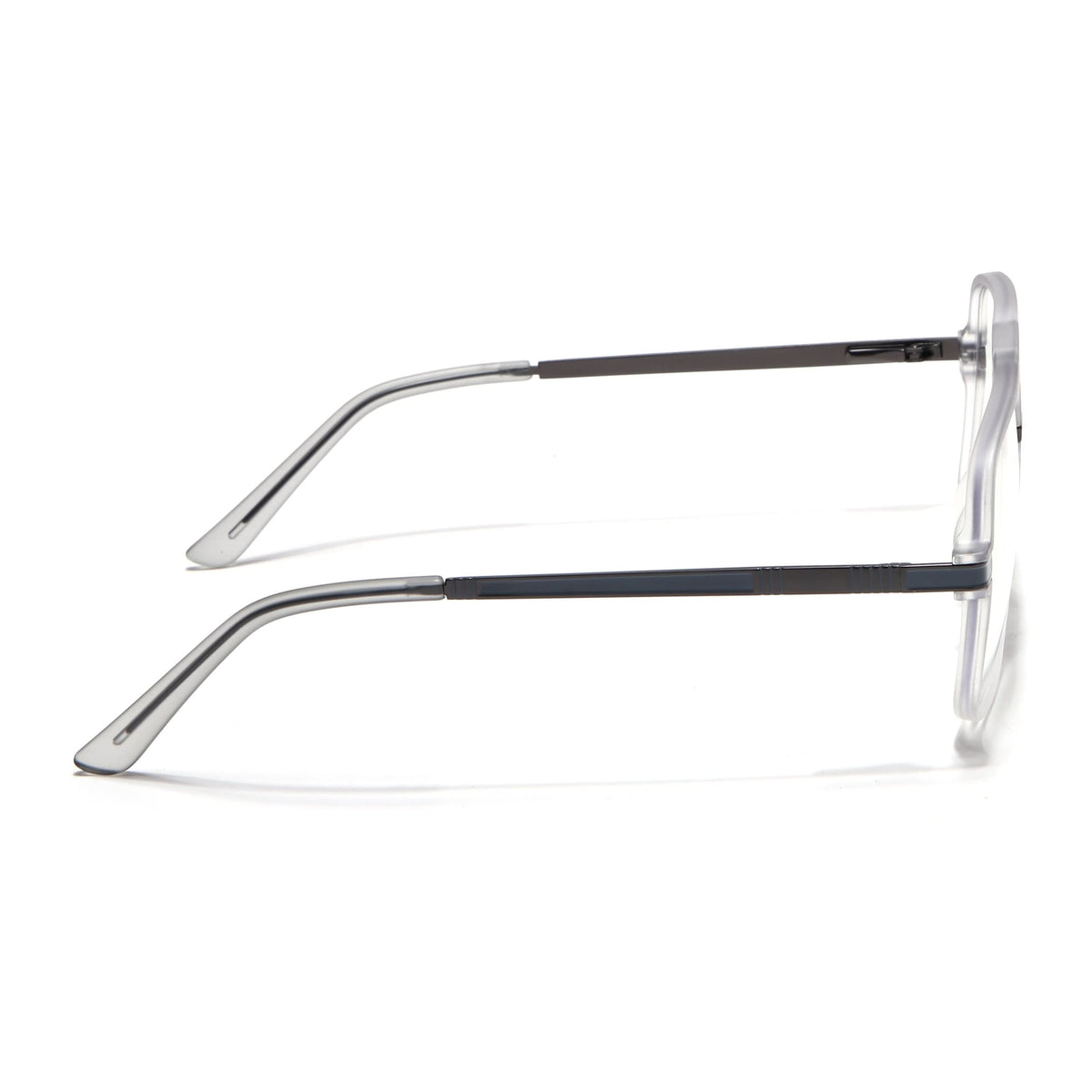 Eyejack Titex Matte Grey Wayfarer Eyeglasses for Men and Women - Style L330 - view 5
