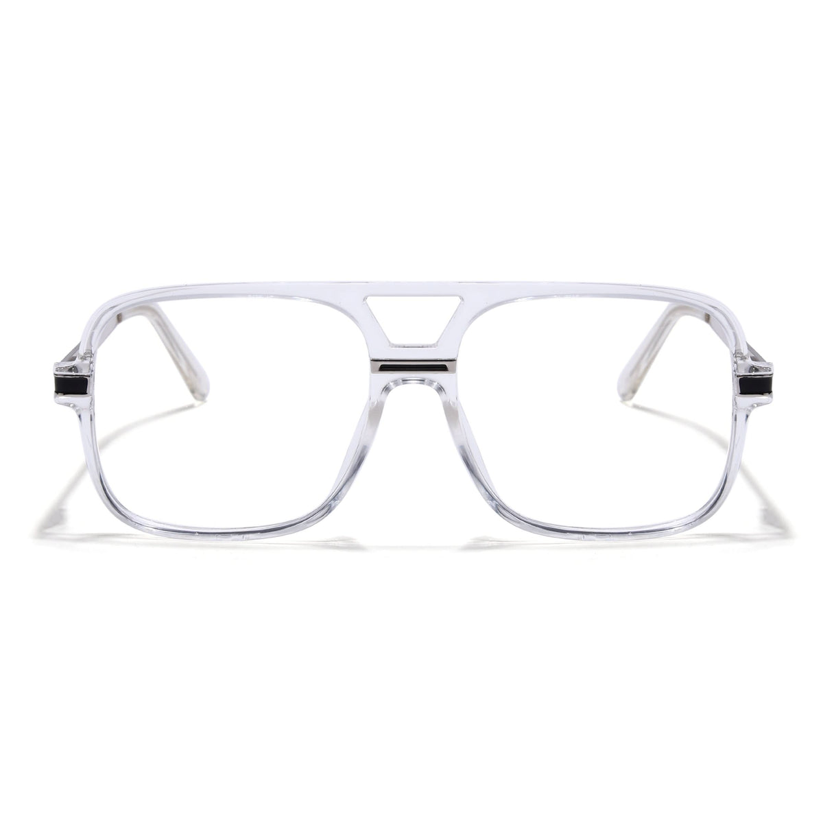 Eyejack Titex Transparent Wayfarer Eyeglasses for Men and Women - Style L331 - view 2