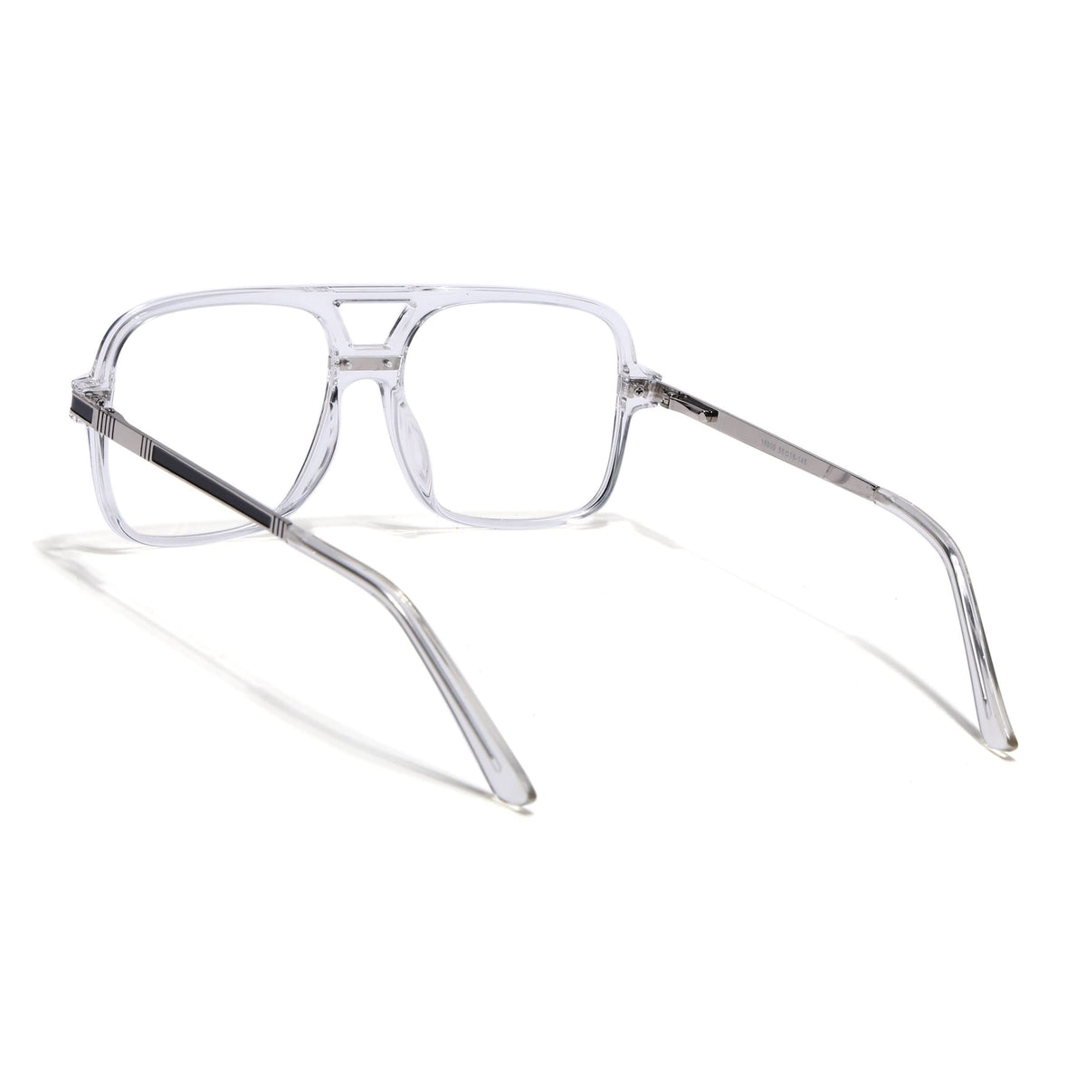 Eyejack Titex Transparent Wayfarer Eyeglasses for Men and Women - Style L331 - view 4