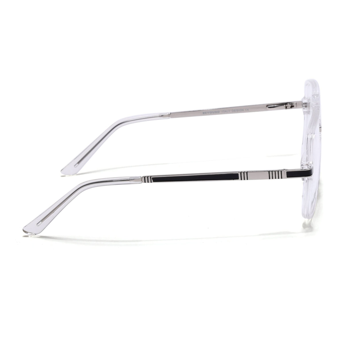 Eyejack Titex Transparent Wayfarer Eyeglasses for Men and Women - Style L331 - view 5