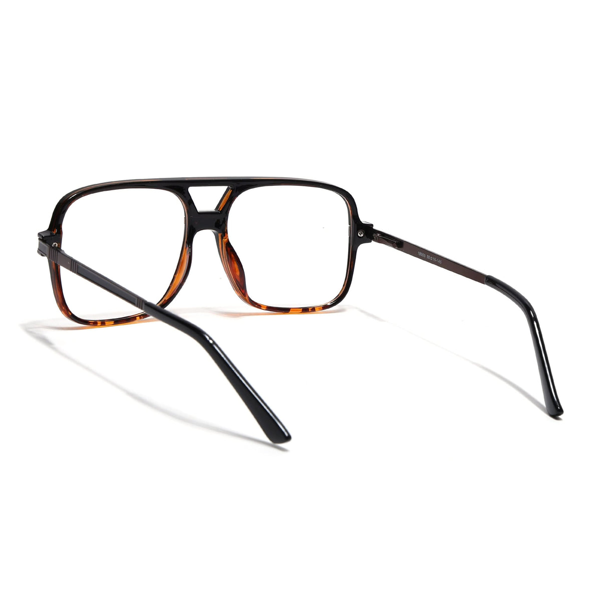 Eyejack Titex Demi Brown Wayfarer Eyeglasses for Men and Women - view 4