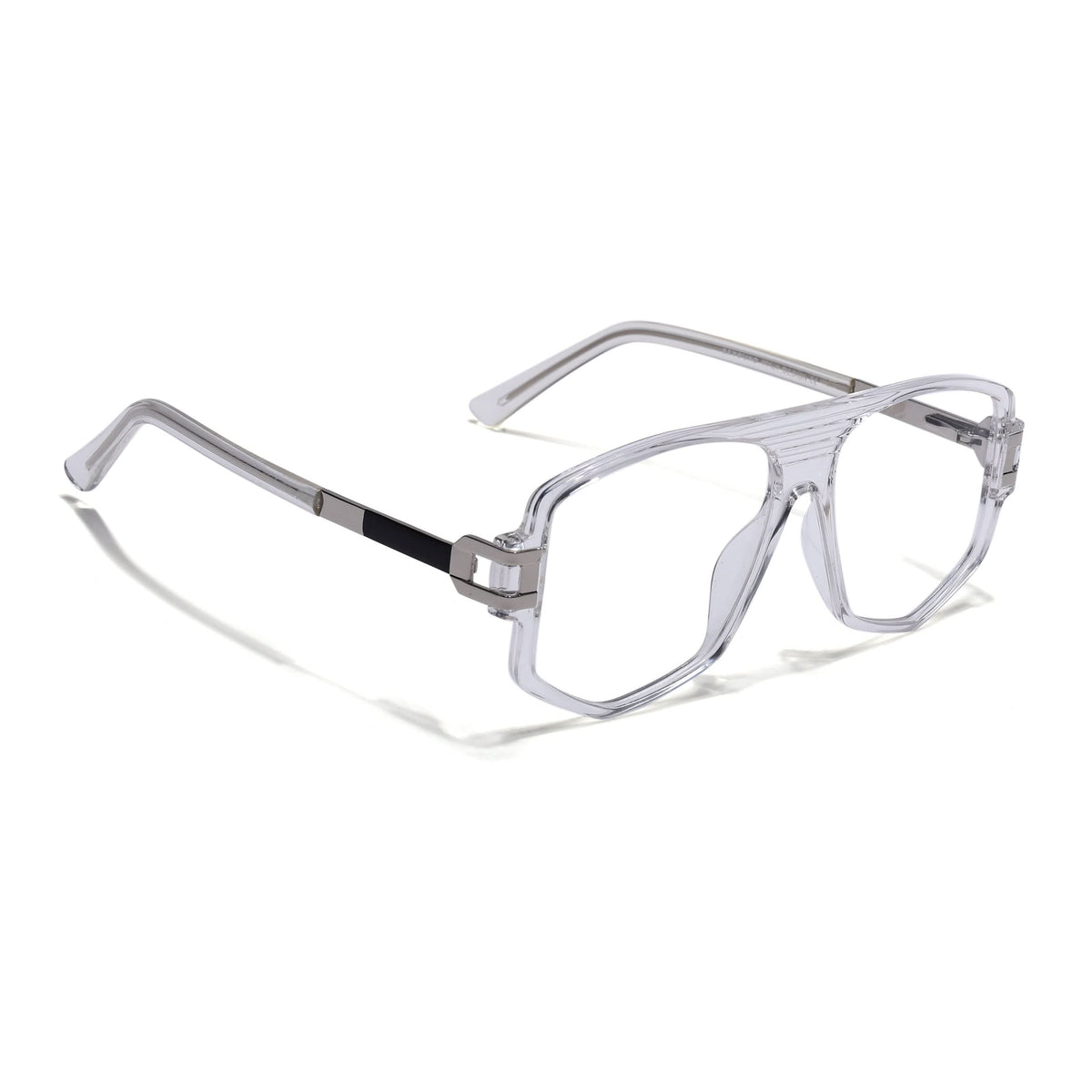 Eyejack Titex Transparent Wayfarer Eyeglasses for Men and Women - Style L342 - view 1