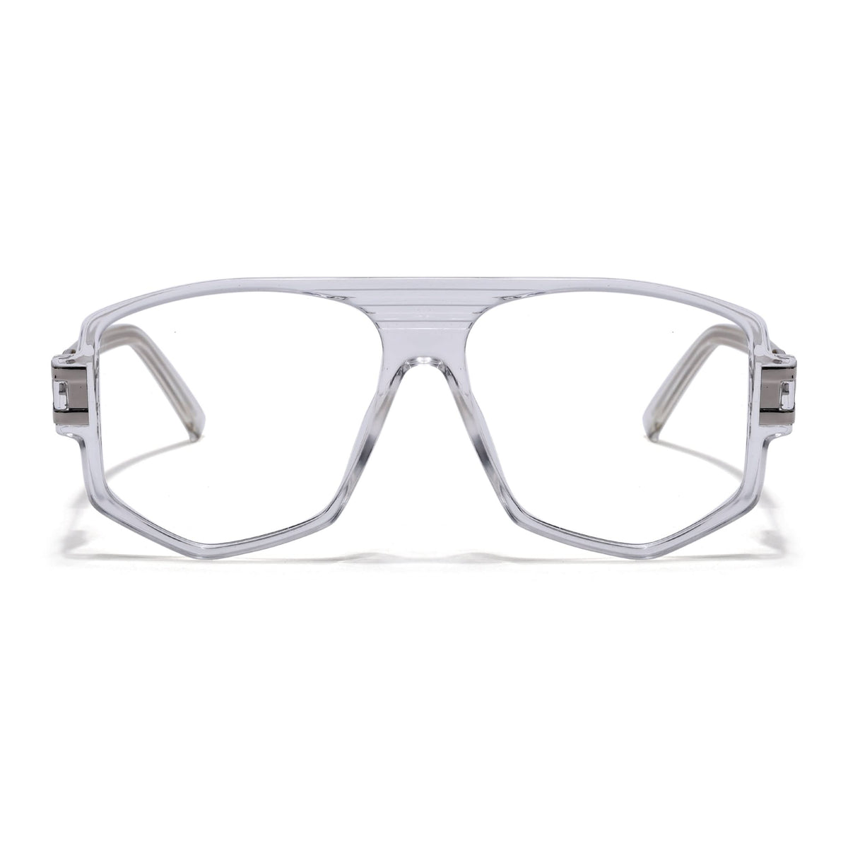 Eyejack Titex Transparent Wayfarer Eyeglasses for Men and Women - Style L342 - view 2
