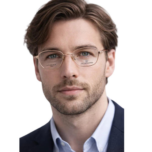 Fancy Full Rim Oval Frame For Men & Women 140mm (Unisex)