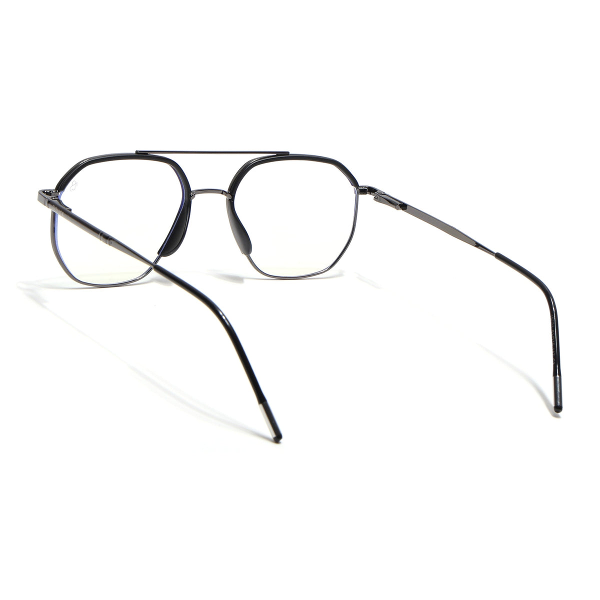 Eyejack Aura Grey & Black Wayfarer Eyeglasses for Men and Women - Style 1946 - view 6