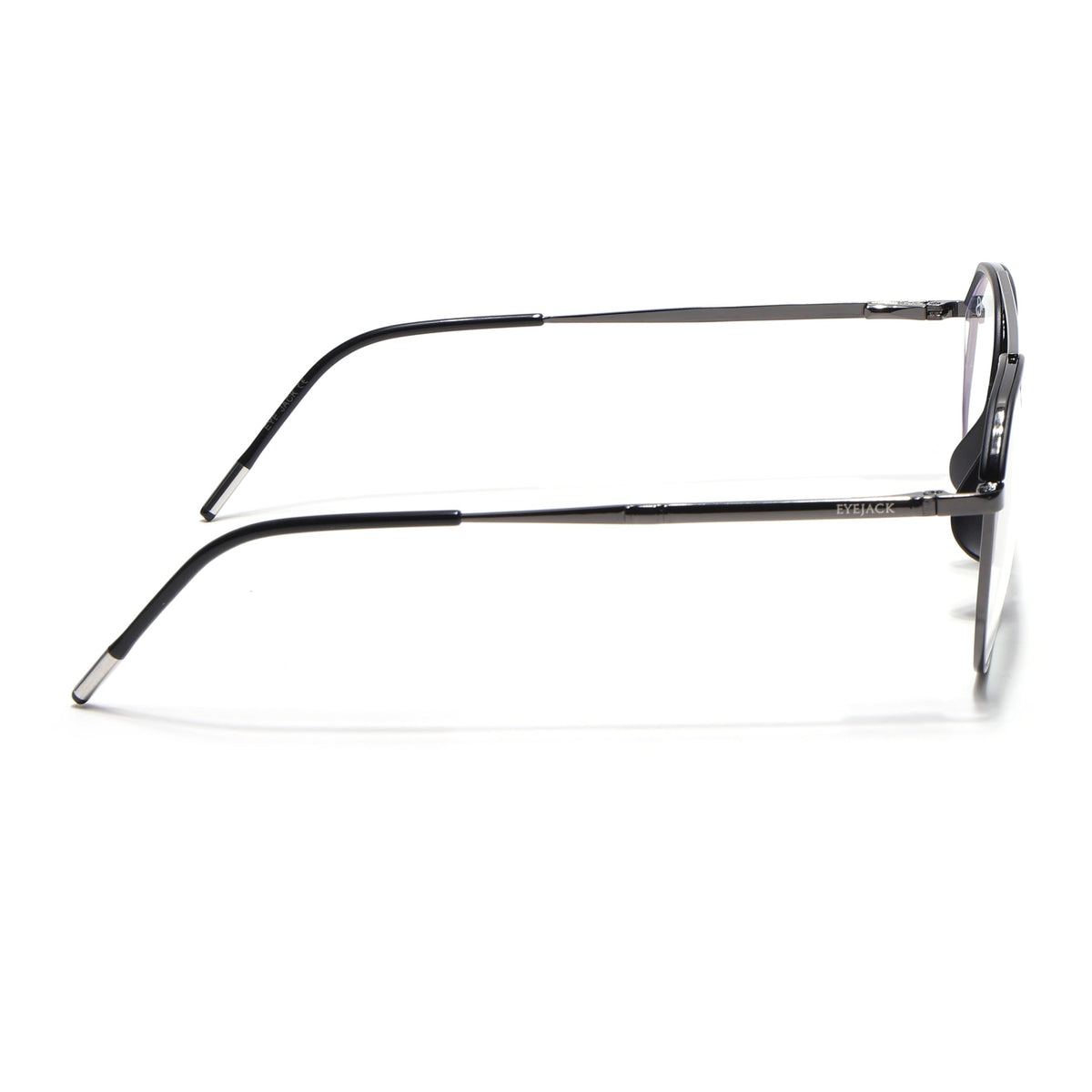 Eyejack Aura Grey & Black Wayfarer Eyeglasses for Men and Women - Style 1946 - view 7