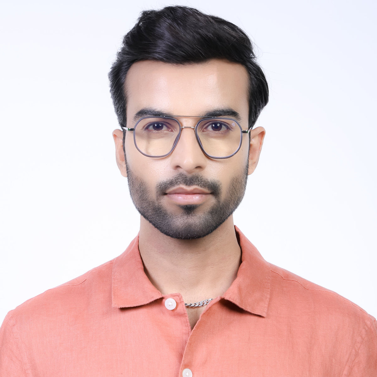Eyejack Aura Grey & Silver Wayfarer Eyeglasses for Men and Women - Style 1959 - view 7