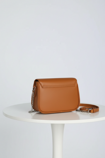 Buckle Handbag – Trendy & Stylish Shoulder Bag for Women (Brown) RAYORA ENTERPRISE