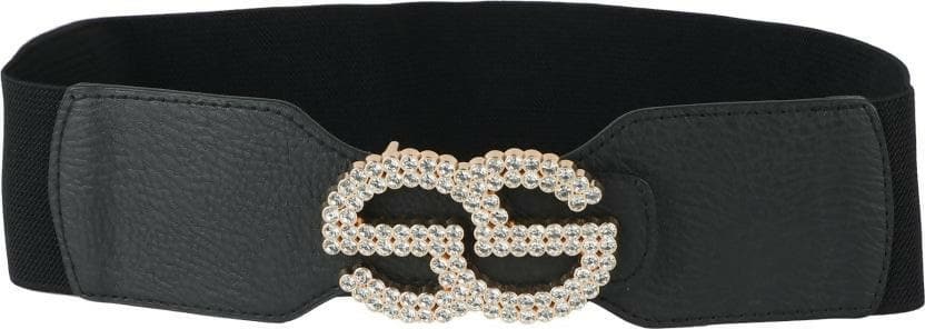 ZEVORA Women Casual, Evening, Formal, Party Black Fabric Belt - HalfPe