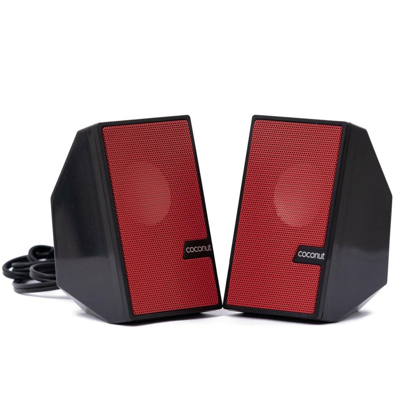 US01 USB Speakers for Laptop & Computer (Pack Of 2,Multi-Colour) - HalfPe