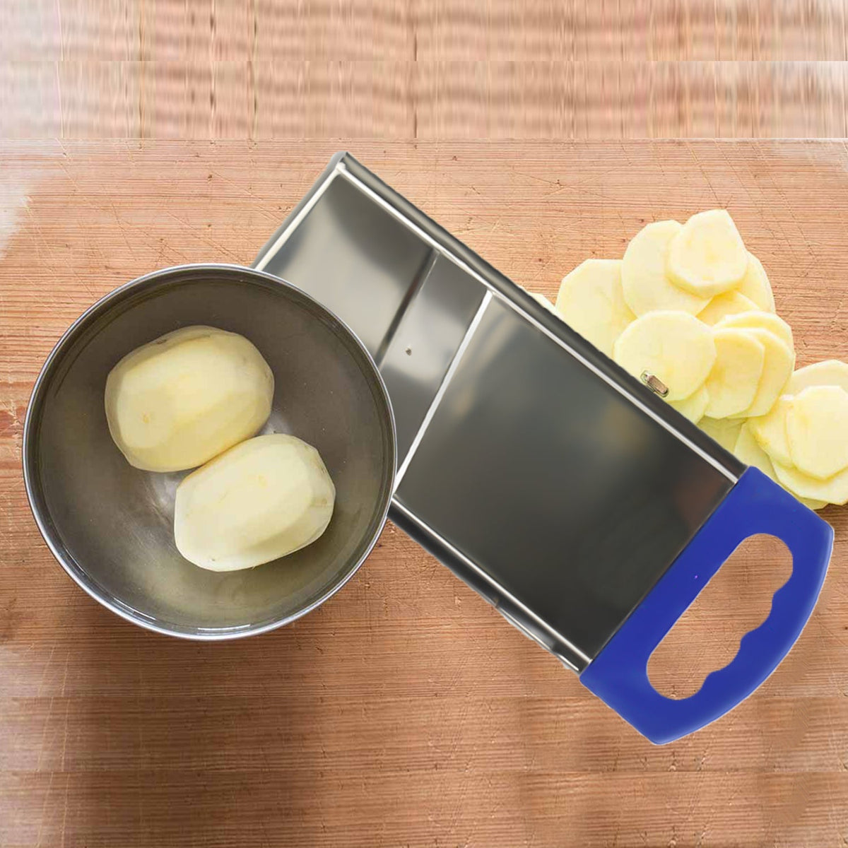Plain Potato Slicer Used In All Kinds Of Household Kitchen Purposes For Cutting And Slicing Of Potatoes. HP DD