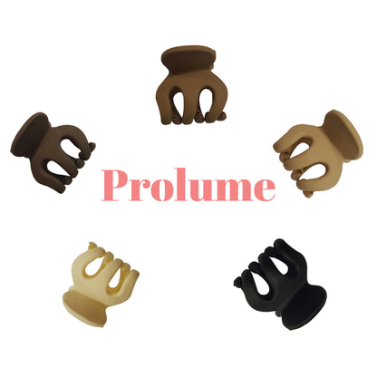 Prolume Cylinderical Shape Hair Clutchers Clips For Hair Accessories For Women Girl Hair Clutchers Stylish & Durable (5pcs)