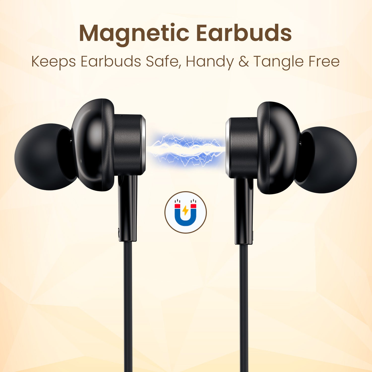 Portronics Conch Sigma Type-C Wired Earphones 14.2mm Driver (BLACK) Halfpe Deals