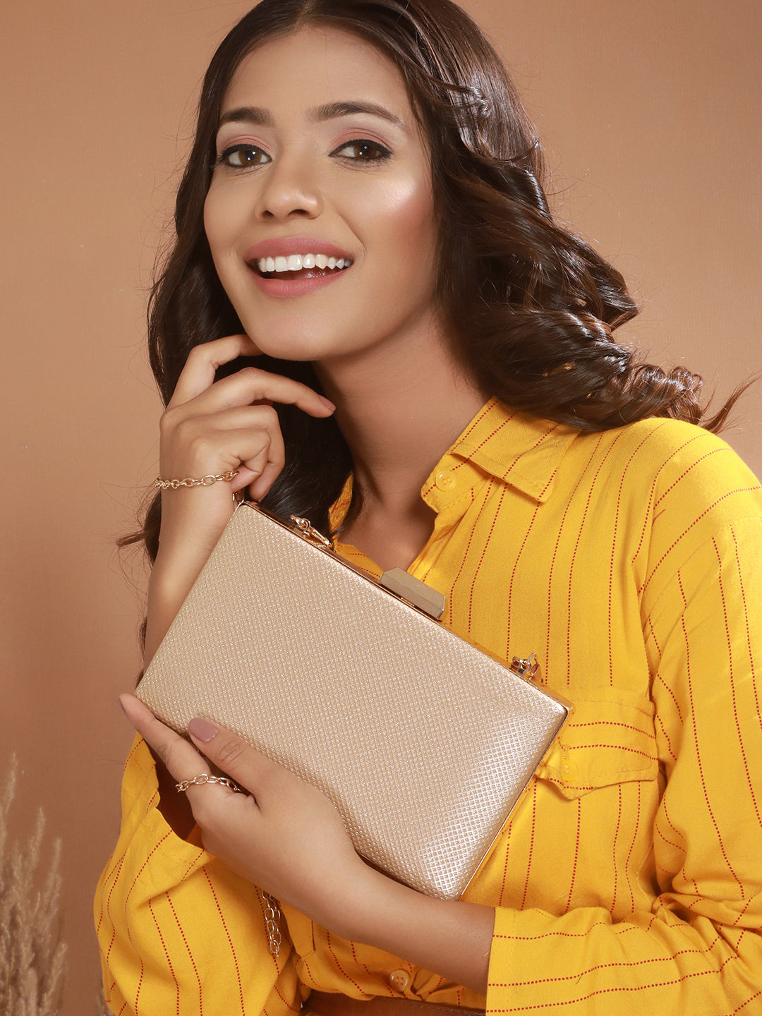Shoulder Strap Box Clutches