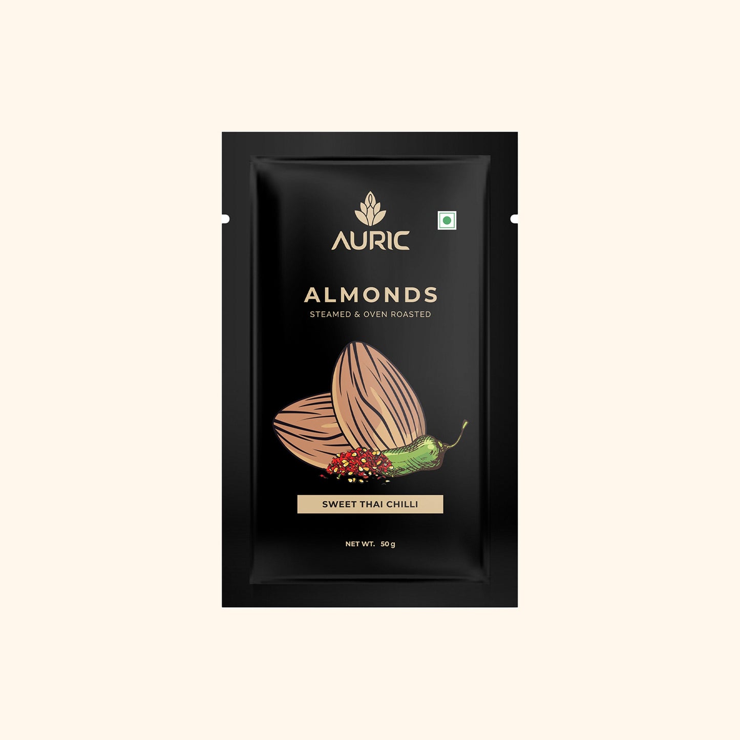Auric Almond Thai Chilli 50g HalfPe
