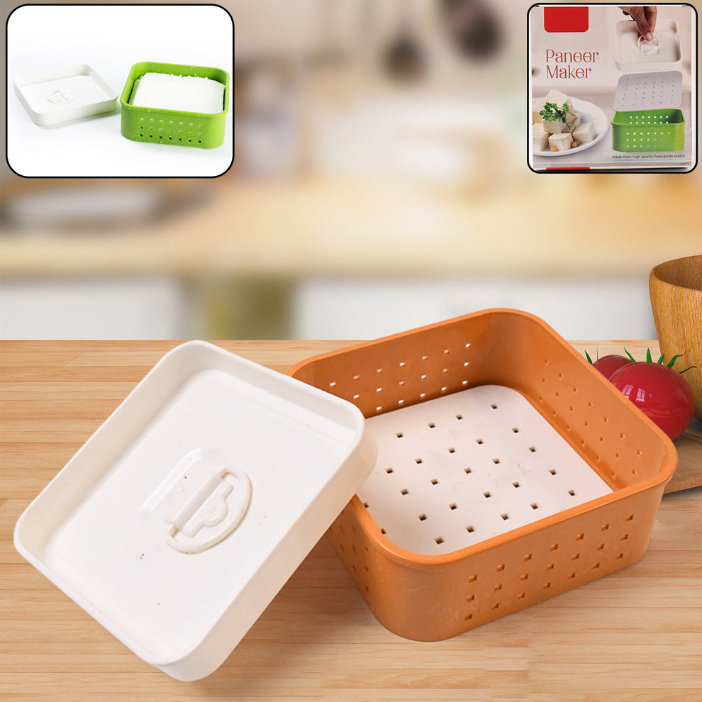 Square Paneer Maker Mould with Lid HP DD