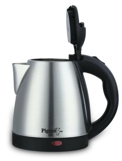 Pigeon Amaze Plus Electric Kettle with Stainless Steel Body 1.5 litres - HalfPe